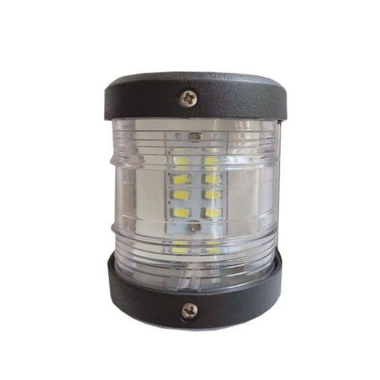 ISURE MARINE 12V  LED Stern Light: Waterproof 135 Degree White LED Stern Light for Vessels 36 feet or less.