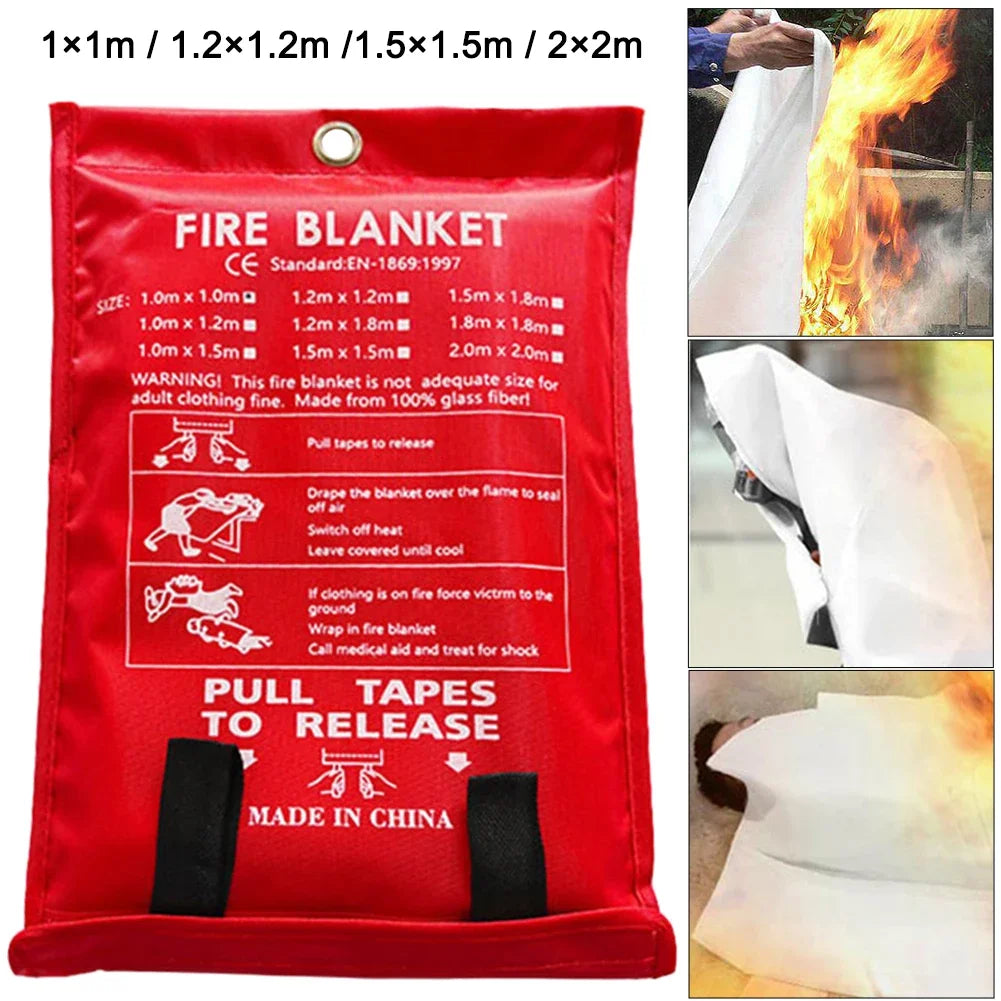 Emergency Fire Retardant Suppression Blanket.