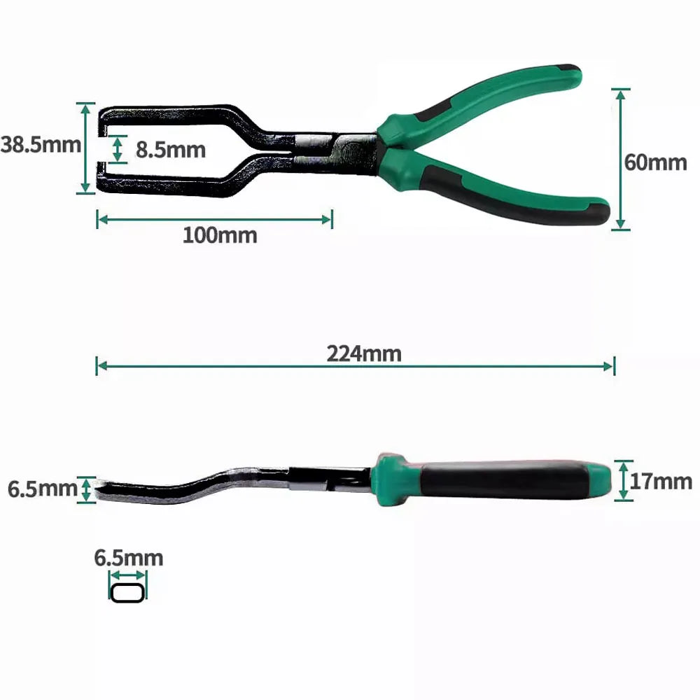 Universal Spring Type Hose Clamp Pliers: Engine Water Hose, Fuel Line, Coolant Hose, Spring Bundle Disconnect Release Removal Pliers.