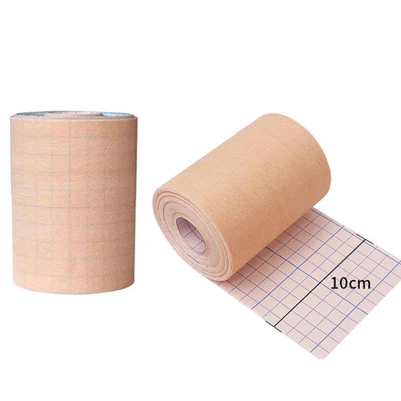 1 Roll Medical Adhesive Wound Dressing: Non-woven Tape Bandage, Breathable Gauze ,Needle Plaster Fixation, Surgical Tape Roll