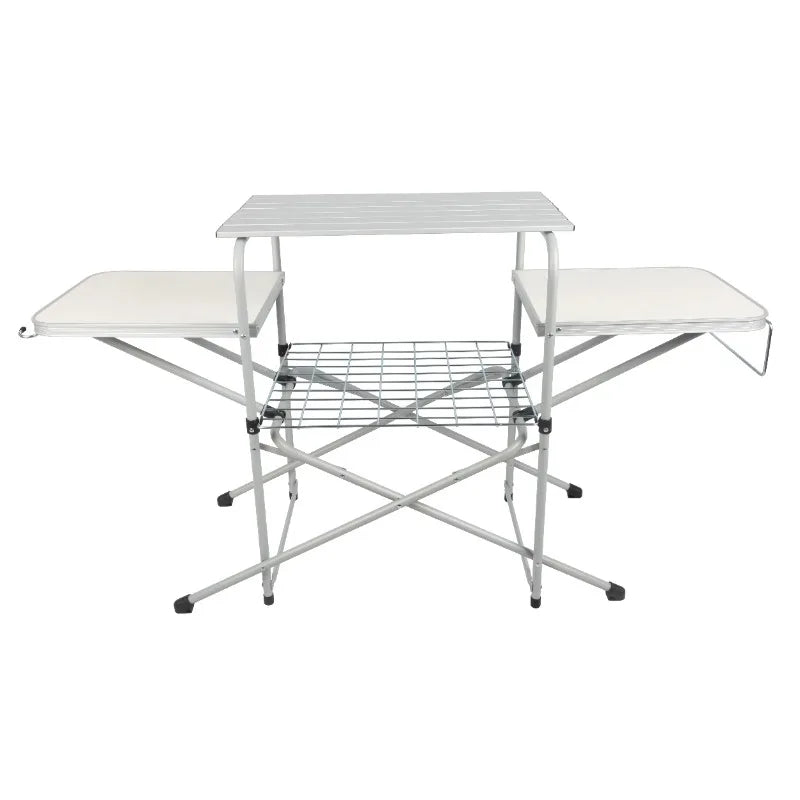 Three Table Top Portable Folding BBQ Camping Table