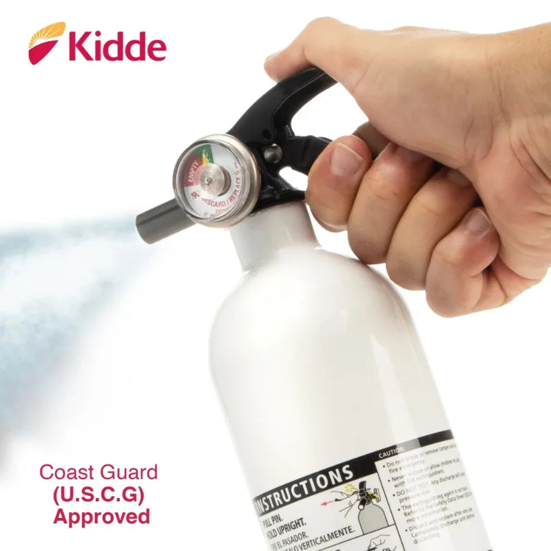 Kidde Auto/Marine UL Listed Fire Extinguisher, 10-B:C Rated