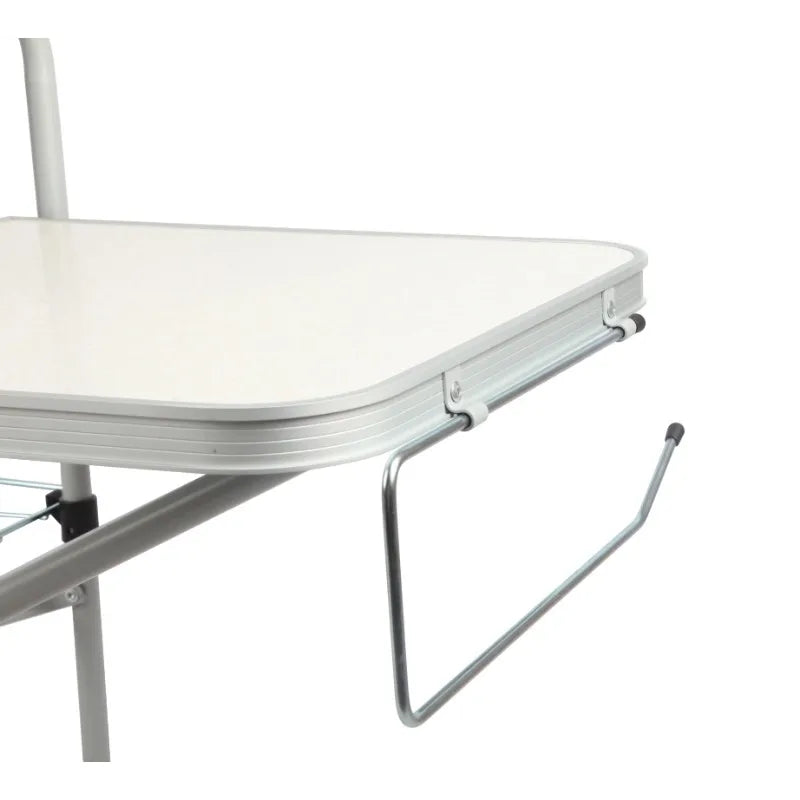 Three Table Top Portable Folding BBQ Camping Table