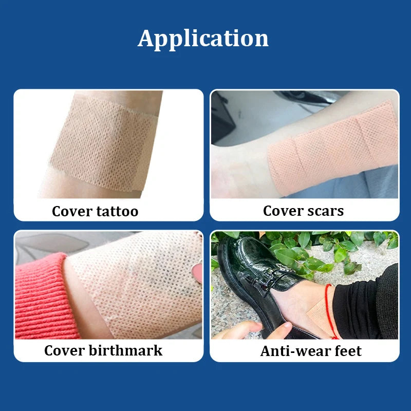 1 Roll Medical Adhesive Wound Dressing: Non-woven Tape Bandage, Breathable Gauze ,Needle Plaster Fixation, Surgical Tape Roll