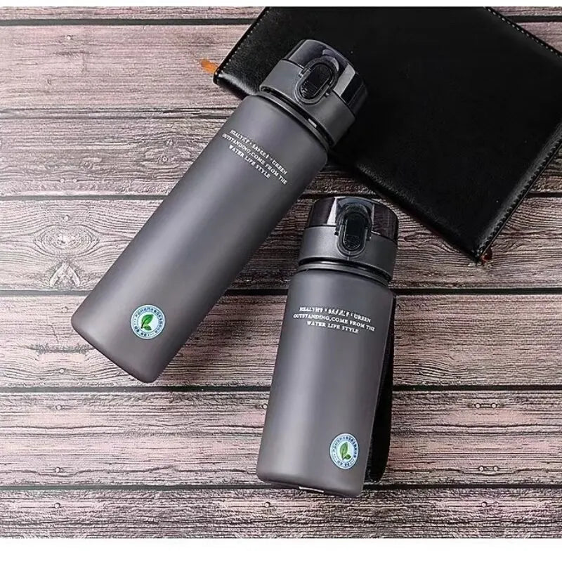 BPA Free Leak Proof Sports Water Bottle: High Quality 400ml or 560ml Capacity, Flip Top, Flo-Control Valve Design.