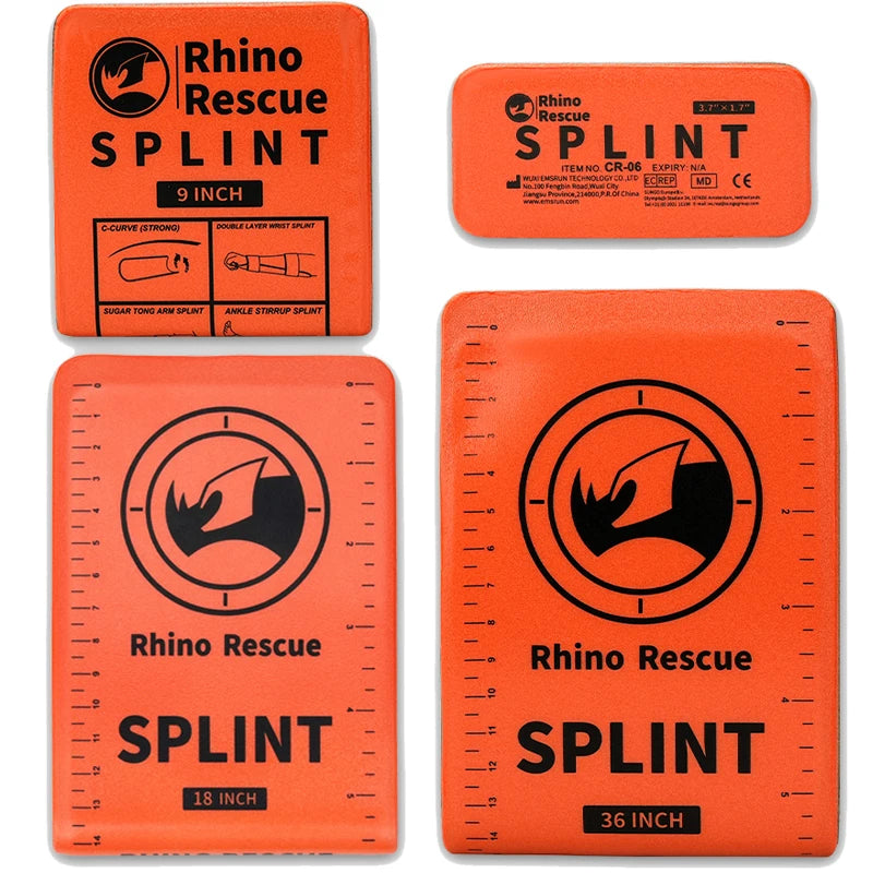 Rhino Rescue Emergency Lightweight Reusable Combat Military Splint