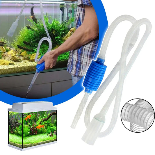 Hand Prime Fish Tank Siphon Water Pump